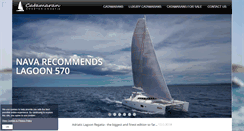 Desktop Screenshot of catamaran-charter-croatia.com