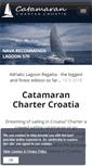 Mobile Screenshot of catamaran-charter-croatia.com